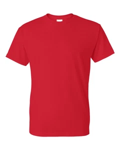 Gildan DryBlend 50 Cotton/50 Poly T-Shirt 20F SCARLET 2XL - Picture 1 of 1