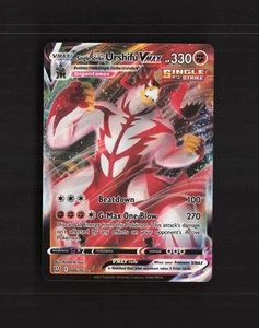 Single Strike Urshifu VMAX 086/163 Kampfstile Ultra Rare Holo Pokemon Karte NM - Bild 1 von 10