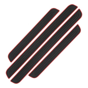 4x Goma Para BMW Coche Sedán Puerta Alféizar Cubierta Panel Protector Paso Accesorio - Imagen 1 de 11
