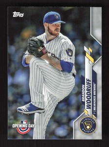 2020 Topps Opening Day   Brandon Woodruff #4 Milwaukee Brewers