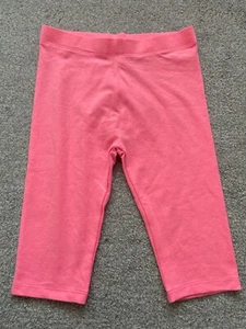 Next Girls Pink Cropped Leggings size 7 years - Picture 1 of 3