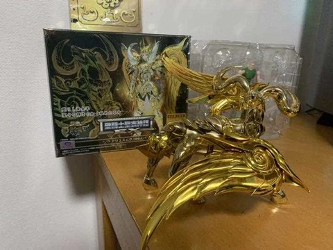 Saint Cloth Myth EX Aries Mu God Cloth Saint Seiya Soul of Gold Bandai Japan Cover