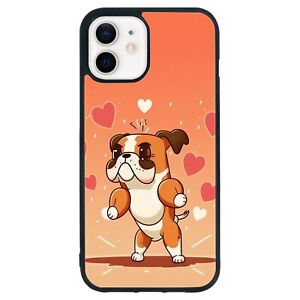 For iPhone 5 5S SE 6S 7S 8 Plus XS XR cute boxer puppy dog Smartcase