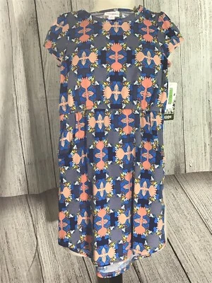 Vestido Juvenil LuLaRoe Mae Disney Pato Donald Talla 12 Nuevo con Etiquetas Foto 1 de 4