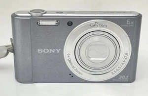 Sony Cyber-shot DSC-W810 20.1MP Digital Camera Color Choice With Battery Fast/S - Picture 1 of 49