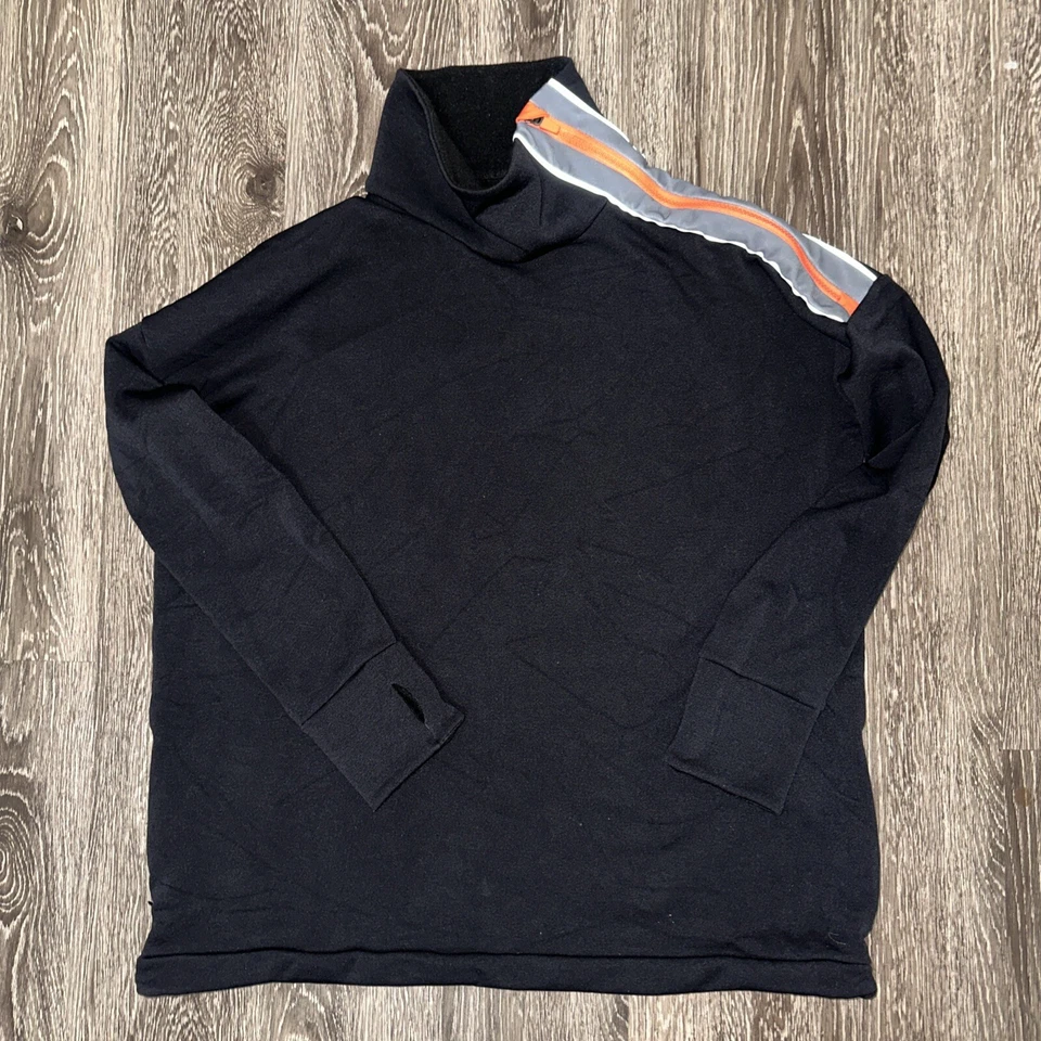 Pullover para correr Sweaty Betty Freedom polar térmico negro mediano Foto 1 de 4