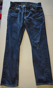 Aeropostale Bowery Slim Straight Button Fly Blue Jeans Herren 31x30 Vintage 3/13 - Bild 1 von 12