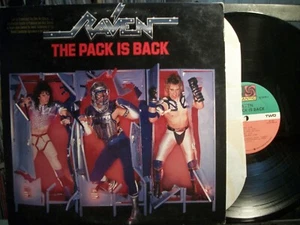 RAVEN The Pack Is Back LP 1986 Atlantic          - Picture 1 of 2
