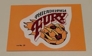 1979 Topps NASL Soccer sticker card Philadelphia Fury #16 - Picture 1 of 2