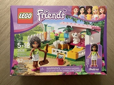 LEGO 3938 Friends Andrea's Bunny House Nuevo Precintado Foto 1 de 4