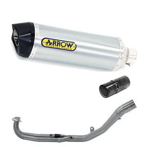 SCARICO COMPLETO ARROW PER YAMAHA T-MAX 530 2017 > 2019 RACE-TECH ALU CARBY KAT - Foto 1 di 3
