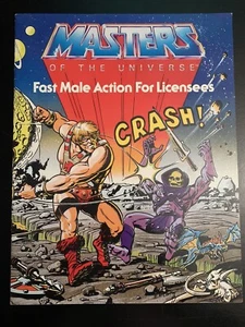 MASTERS OF THE UNIVERSE 1981 Licensees Catalog Original 8 Characters- Very Rare - Picture 1 of 6