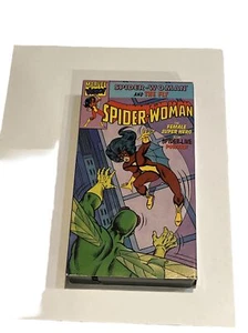 Vintage 1991 Marvel Video! VHS - Spider Woman and the Fly - Video Tape Superhero - Picture 1 of 5