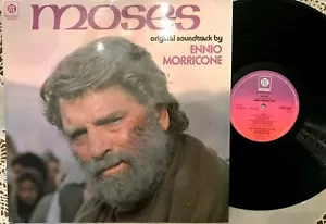 MOSES ORIGINAL SOUNDTRACK ENNIO MORRICONE LP VG+ vinyl UK PRESSING - Foto 1 di 2