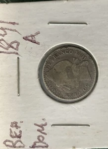 1891 DOMINICAN REPUBLIC 50 CENTESIMOS. - Picture 1 of 3