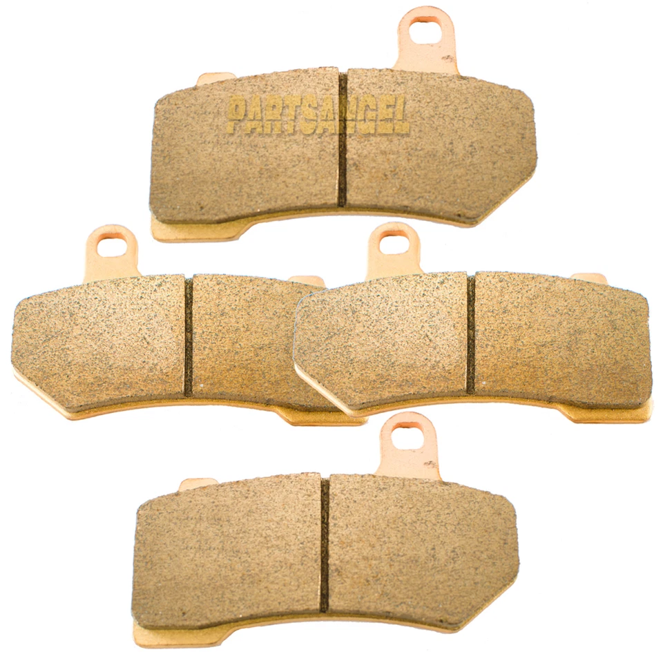 烧结金属前刹车片适用于 Harley-Davidson Road King Street Glide FA409 — 第 1/4 张图片