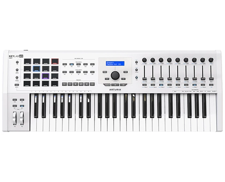 Arturia Keylab 49 MKII White Keyboard Controller - Image 1 of 1