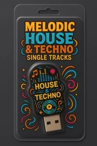 MELODIC HOUSE & TECHNO Music set DJ 2024/25 USB PEN 16GB mp3 songs Unimixed - Picture 1 of 1