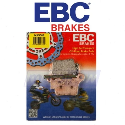 EBC Rear MXS Series Race Brake Pads for 2006-2009 Husqvarna TE450 - Brake wr - Imagem 1 de 4
