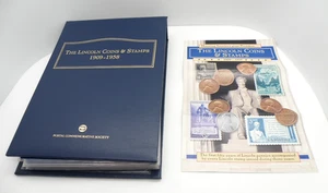 The Lincoln Coins and Stamps Collection 1909-1958 Postal Commemorative Society - Bild 1 von 19