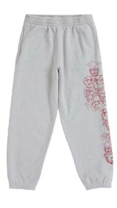 Pantalón deportivo Supreme Pitbulls bordado gris jaspeado/pequeño/ss25 nuevo - Imagen 1 de 6
