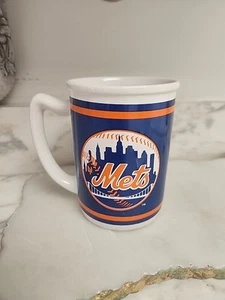 New York Mets MLB Baseball Blue White Mug - Picture 1 of 3