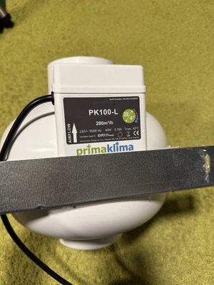 PrimaKlima PK100-L, 280 m³/h 1-stufiger Lüfter Growbox - Bild 1 von 3
