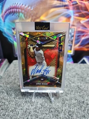 Comodín automático Wade Boggs 2024 1/1 dorado  Foto 1 de 4