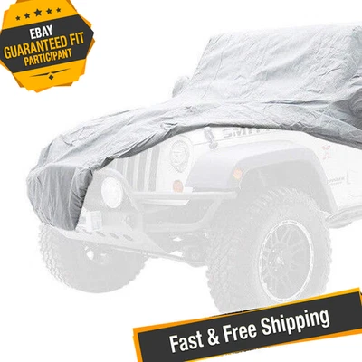 Cubierta protectora gris cabina completa Smittybilt 803 para Wrangler TJ/YJ/CJ 1976-2006 Foto 1 de 4