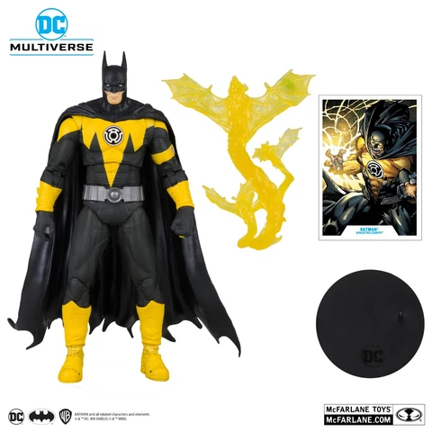 McFarlane DC Multiverse BATMAN (SINESTRO CORPS) GOLD LABEL 7" Action Figure MIP! Cover