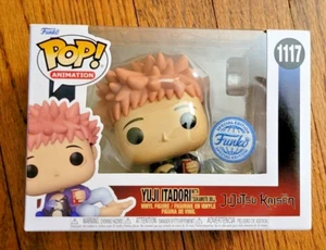 Funko Pop Animation Jujutsu Kaisen - Yuji Itadori w Tsukamoto Doll #1117 Special - Picture 1 of 4