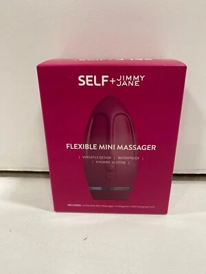 AUTO + Mini Masajeador Flexible para Mujeres, Hombres y Parejas, 5 Velocidades, 5 Pulsantes P Foto 1 de 4