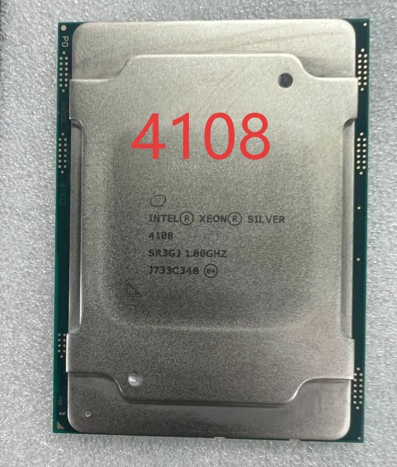 Intel Xeon Silver 4108 1.8GHz 8-Core SR3GJ CPU| Used & Tested | Server Processor - Image 1 of 1