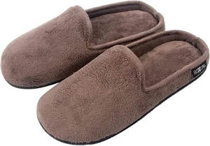 Pupeez Men's Slippers Slip On Terry Clog Comfort House Slipper Indoor/Outdoor - Picture 1 of 22