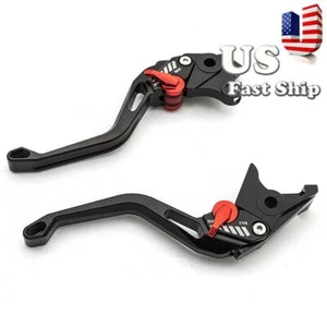 Palancas de embrague de freno romboideas cortas y largas FXCNC CNC 3D para FZ-09/MT-09/SR 2014-2019 - Imagen 1 de 12