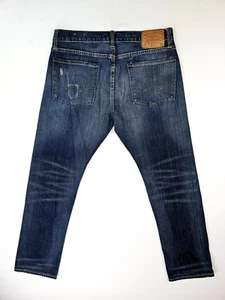 American Eagle Outfitters Size 32X30 Men's Slim Blue Denim Slight Distress Jeans - Picture 1 of 11