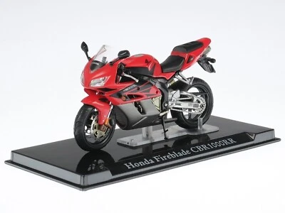Honda Fireblade CBR1000RR red Superbike bike model 101 Atlas 1:24 - Image 1 of 4