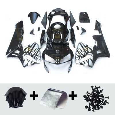Fairing Kit For 2005 2006 Honda CBR600RR F5 ABS Injection Silver Black Bodywork - Image 1 of 4