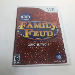 Family Feud -- Edición 2010 (Nintendo Wii, 2009) Completo CIB con Manual - Imagen 1 de 6
