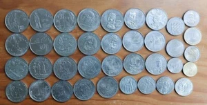 CX) PORTUGAL - LOT 37 Commemorative Coins - All Different Types - NICE LOT - Picture 1 of 6