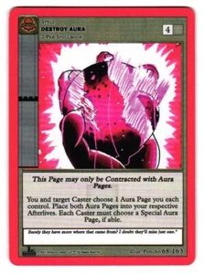 MetaZoo Nightfall 1st Edition  Spell  Destroy Aura  68/163 - Picture 1 of 1