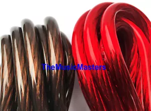 Superflex 8 Gauge 40ft each Red Black Auto PRIMARY WIRE 12V Wiring Power Cable - Picture 1 of 11