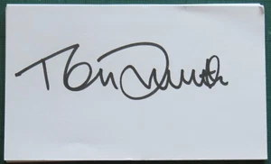 Tommy Smith signierte Karteikarte Liverpool Legende Echtheitszertifikat - Bild 1 von 1
