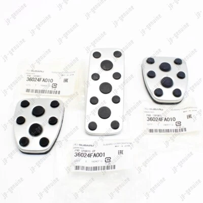 OEM  Genuine SUBARU Impreza WRX STi / BRZ MT Clutch & Brake & Gas Pedal Pads Set Foto 1 de 4