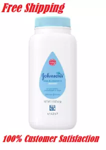 Johnson's Baby Naturally Derived Cornstarch Baby Powder w/Aloe & Vitamin E 1.5oz - Picture 1 of 7
