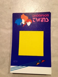 THOMPSON TWINS 1984 Backstage Pass All Access SQUARE - Picture 1 of 1