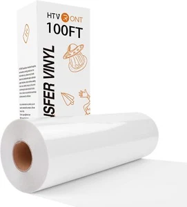 HTVRONT Flexfolie Textilfolie Bügelfolie Plotterfolie 30cm x 30m für T-Shirt - Bild 1 von 31