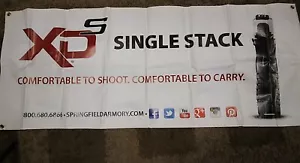 Springfield Armory Banner Advertising Sign Approx 58 24” (garage, Mancave) - Picture 1 of 1