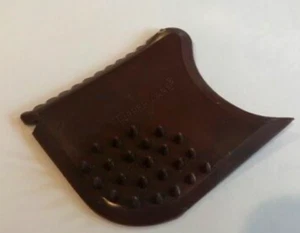 New Tupperware All Purpose Pocket Brush Scraper Veggie Scrubber Walnut Brown - Picture 1 of 1