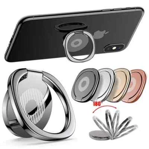 Phone Ring Holder Finger Grip 360° Rotate Stand Mount for Mobile Phones - Picture 1 of 57